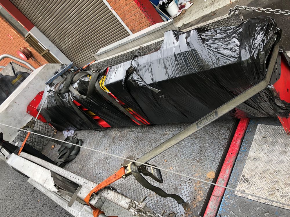 Car Hoist Relocation